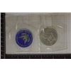 Image 2 : 1971-S IKE SILVER DOLLAR (BLUE PACK) NO ENVELOPE
