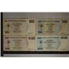 Image 1 : 4-ZIMBABWE BILLS: 2006-$1000, 2007-$5000, 2007-