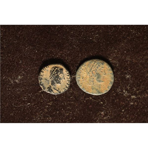 2 ROMAN ANCIENT COINS