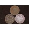 Image 2 : 3-HARD TO READ NO DATE US LARGE CENTS