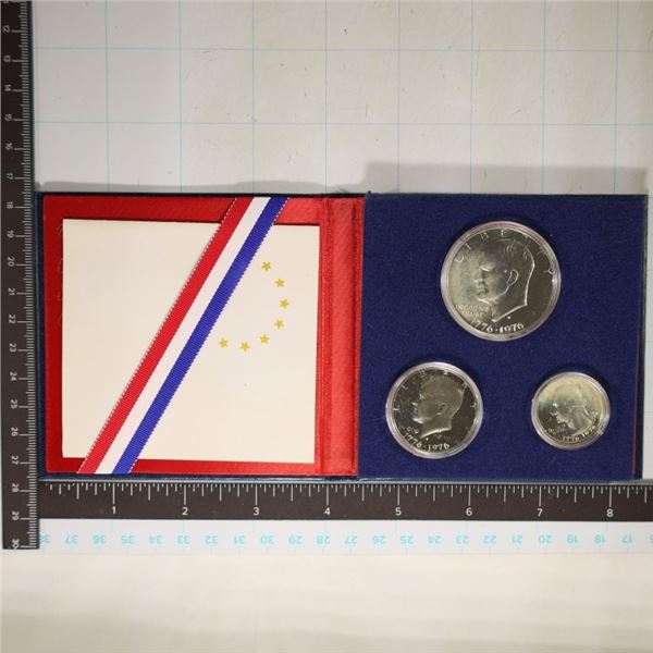 1976 US PF BICENTENNIAL SILVER PROOF SET WITH