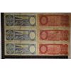 Image 2 : 6-BOLIVIA BILLS: 3-1962-100 BOLIVIANOS & 3-1981-