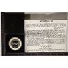 Image 2 : 1.095 OZ. ASW .999 SILVER APOLLO 11 1ST MANNED