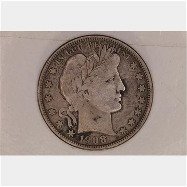 1916-D SILVER BARBER QUARTER