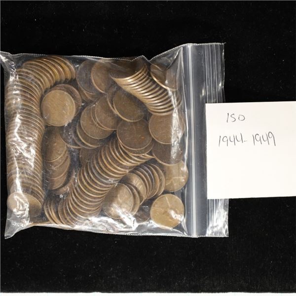 150-1944-1949 LINCOLN WHEAT CENTS