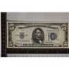 Image 1 : 1934-A US $5 SILVER CERTIFICATE BLUE SEAL CRISP AU