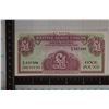 Image 1 : 4TH SERIES CU BRITISH ARMED FORCES 1 POUND SPECIAL