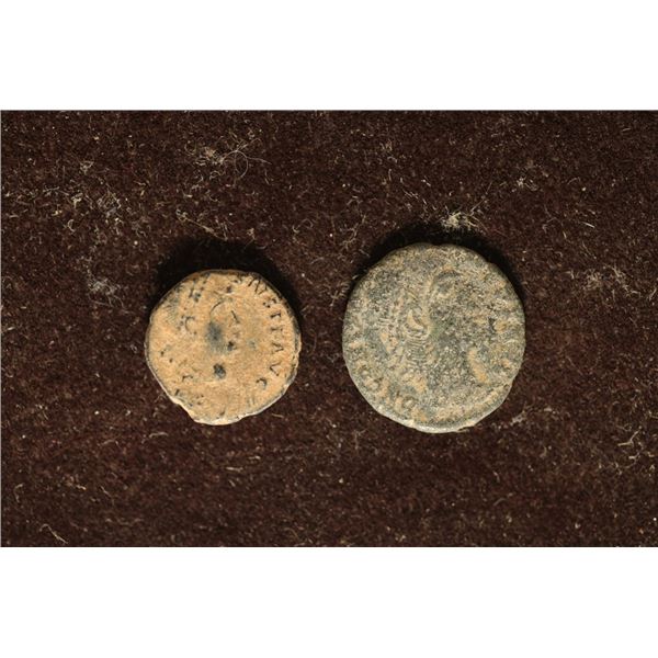 2 ROMAN ANCIENT COINS