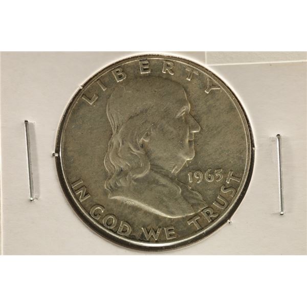 1963-D SILVER FRANKLIN HALF DOLLAR