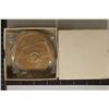 Image 2 : 2 7/8" BRONZE GEORGE WASHINGTON PEACE AND