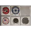Image 5 : 17-TOKENS, PINBACKS, BUTTONS ABOUT DRUG ABUSE,