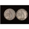 Image 2 : 2-1945 GUATEMALA SILVER 10 CENTAVOS .1544 OZ. ASW