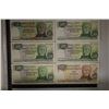 Image 1 : 6-ARGENTINA BILLS: 1-50 PESOS, 4-500 PESOS & 1-