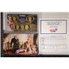 Image 1 : 2007 US PRESIDENTIAL DOLLAR 4 COIN PF SET WITH BOX