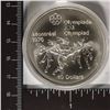 Image 1 : 1976 MONTREAL CANADA SILVER $10 COIN 1.4453 OZ ASW