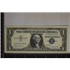 Image 1 : COOL SERIAL # 1957-B $1 SILVER CERT. U33033333A