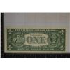 Image 2 : COOL SERIAL # 1957-B $1 SILVER CERT. U33033333A
