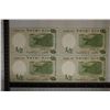 Image 2 : 4-1958 CRISP UNC ISRAEL 1/2 LIRA BILLS