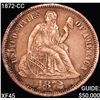 Image 1 : 1872-CC Seated Liberty Dime NEARLY UNCIRCULATED