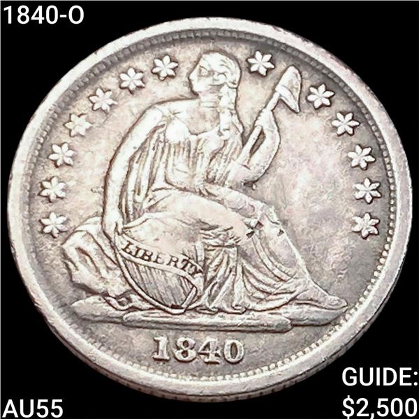 1840-O Seated Liberty Dime HIGH GRADE
