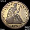Image 1 : 1872-S Seated Liberty Dollar NEARLY UNCIRCULATED