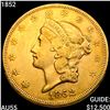 Image 1 : 1852 $20 Gold Double Eagle HIGH GRADE