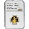 Image 1 : 1995-W Gold Eagle $10 1/4 oz NGC PF70 Ultra Cameo