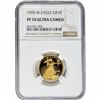 Image 1 : 1995-W Gold Eagle $10 1/4 oz NGC PF70 Ultra Cameo