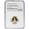 Image 1 : 1995-W Gold Eagle $5 1/10 oz NGC PF70 Ultra Cameo
