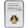 Image 1 : 1995-W Gold Eagle $10 1/4 oz NGC PF70 Ultra Cameo