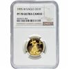 Image 1 : 1995-W Gold Eagle $10 1/4 oz NGC PF70 Ultra Cameo
