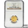 Image 1 : 1910 $2.50 Gold Quarter Eagle NGC MS63