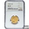 Image 1 : 1909-D $5 Gold Half Eagle NGC MS65