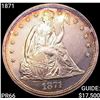Image 1 : 1871 Seated Liberty Dollar SUPERB GEM PROOF