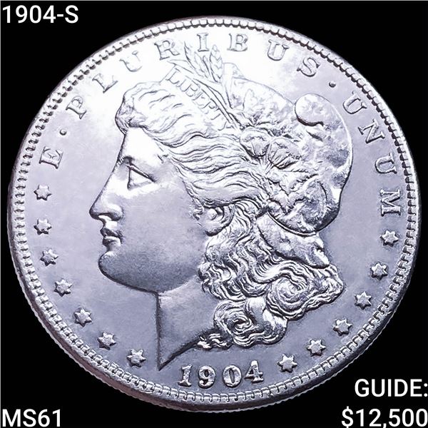 1904-S Morgan Silver Dollar UNCIRCULATED