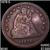 Image 1 : 1878-S Seated Liberty Quarter NEARLY UNCIRCULATED