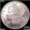 Image 1 : 1893 Morgan Silver Dollar CHOICE BU