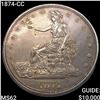 Image 1 : 1874-CC Silver Trade Dollar UNCIRCULATED