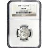 Image 1 : 2008 Platinum Eagle $25 1/4 oz NGC MS70