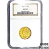 Image 1 : 1862-S $5 Gold Half Eagle NGC AU53