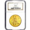 Image 1 : 1910 $20 Gold Double Eagle NGC MS61
