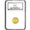 Image 1 : 1906 $2.50 Gold Quarter Eagle NGC MS64