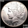 Image 1 : 1928 Silver Peace Dollar CHOICE BU