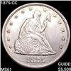 Image 1 : 1875-CC Twenty Cent Piece UNCIRCULATED