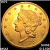 Image 1 : 1872 $20 Gold Double Eagle CHOICE BU