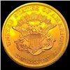 Image 2 : 1858 $20 Gold Double Eagle UNCIRCULATED