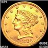 Image 1 : 1889 $2.50 Gold Quarter Eagle CHOICE BU