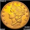 Image 1 : 1865-S $20 Gold Double Eagle UNCIRCULATED