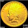Image 1 : 1907 $10 Gold Eagle CHOICE BU