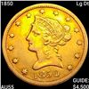 Image 1 : 1850 Lg Dt $10 Gold Eagle HIGH GRADE